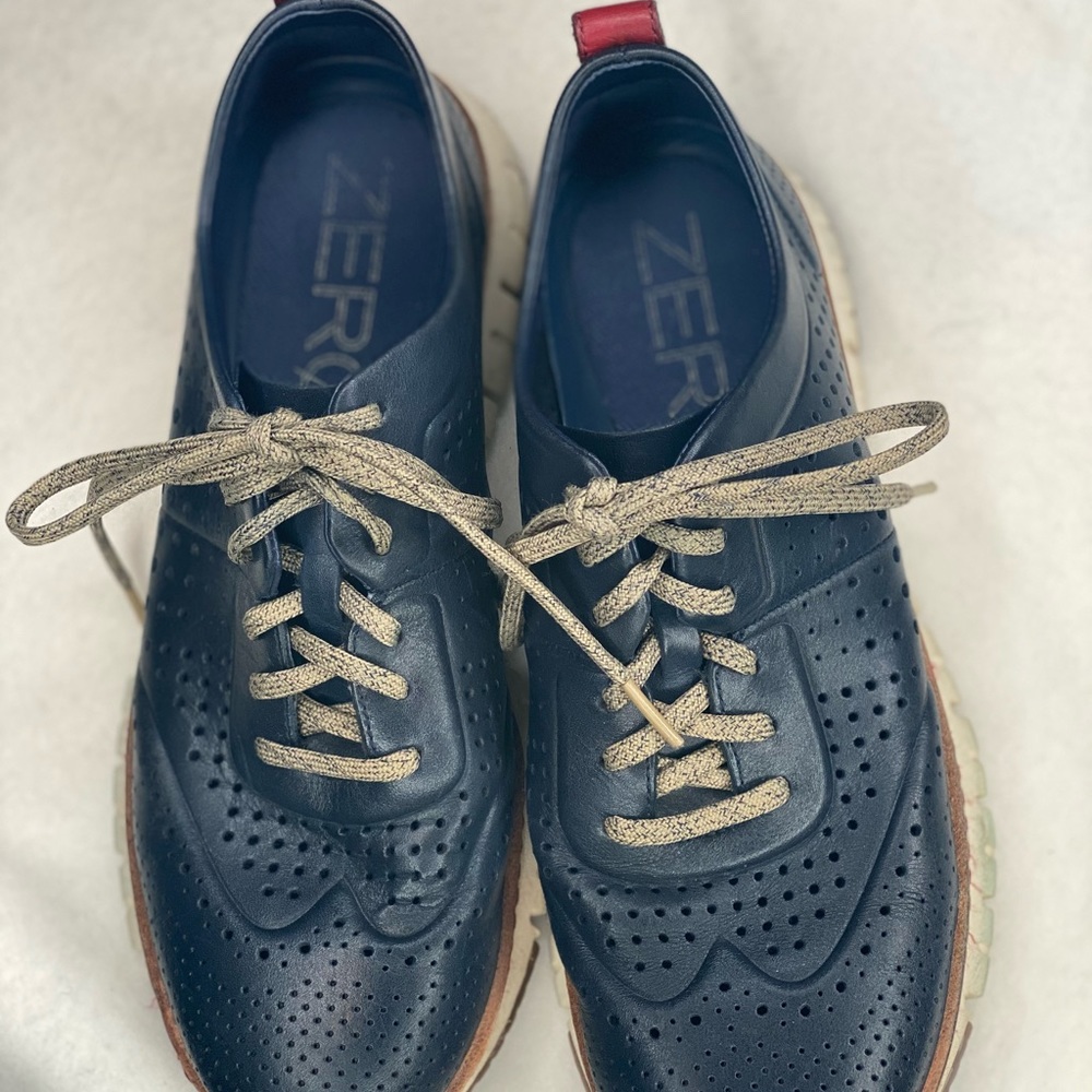 Cole Haan Zerogrand leather wingtip sneakers - Picture 3 of 8